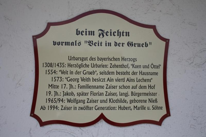 Feichten-Hof Zaiser Zimmer Schleching Ngoại thất bức ảnh